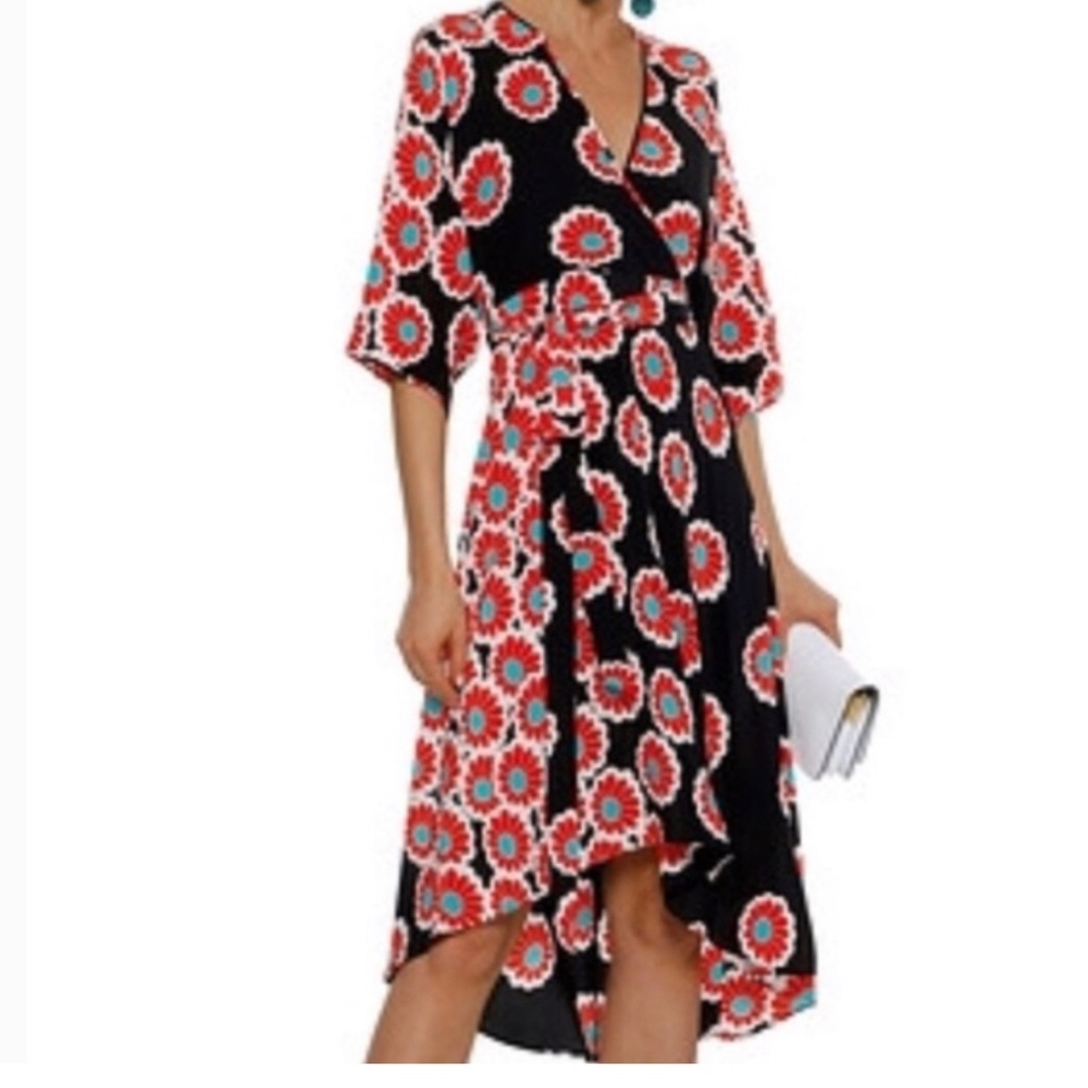 NWT DVF Diane von Furstenberg Eloise wrap dress